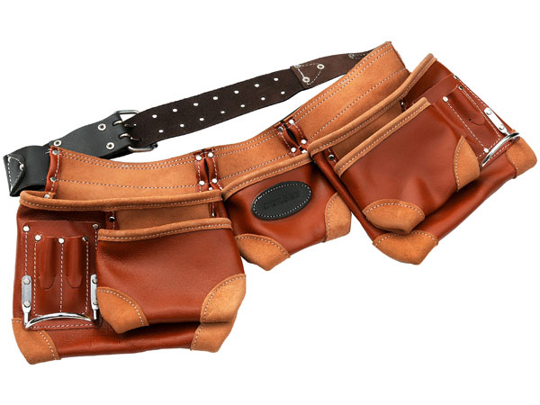 12 Pocket Leather Tool Belt 