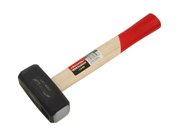 Club Hammer with Wood Handle