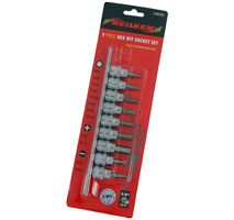 Hex Bit Set with 3/8in.Dr Sockets