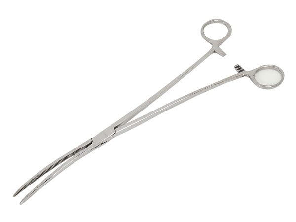 380mm Curved Forceps