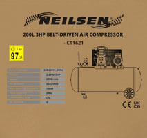 230 Litre Belt Drive Air Compressor