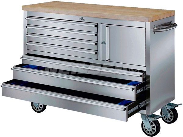 Stainless Steel Mobile Workbench
