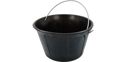 10 Litre Rubber Bucket