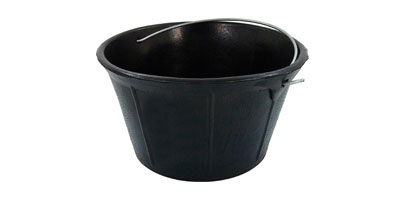 10 Litre Rubber Bucket