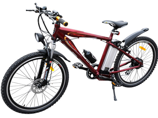 Bicycle with Electric Motor 