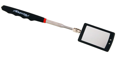 Rectangular Inspection Mirror with 2 LEDs