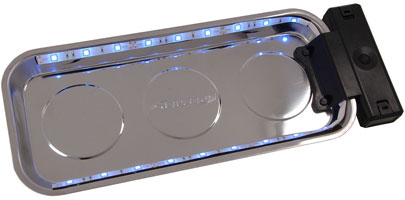 Magnetic Parts Tray with LEDs