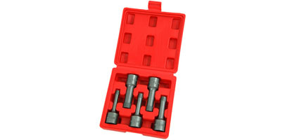 5 Piece Multi-Spline Screw Extractor Set