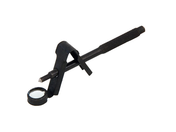 Centre Punch with Magnifier Glass