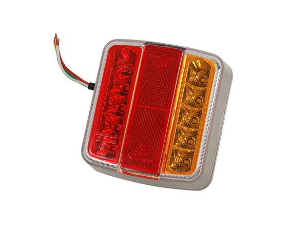 12V LED Tail Light Unit with Reflector
