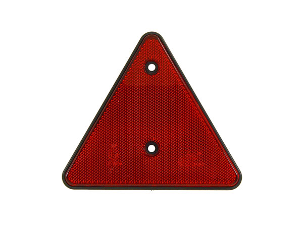 Reflector - Triangular / Red