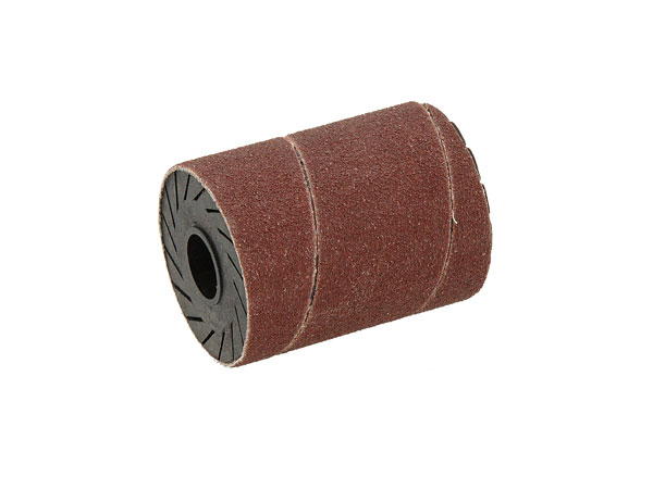 Rubber Wheel with Sanding Paper