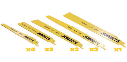 Reciprocating Saw Blade Set