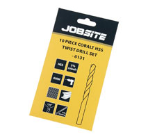 HSS Cobalt Twist Drill Bit Set