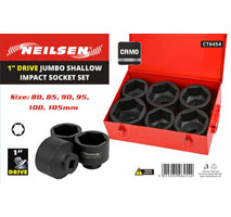 Jumbo Shallow Impact Socket Set