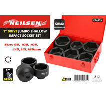 Jumbo Shallow Impact Socket Set